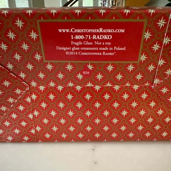 Christopher Radko Box - Picture 3 of 4